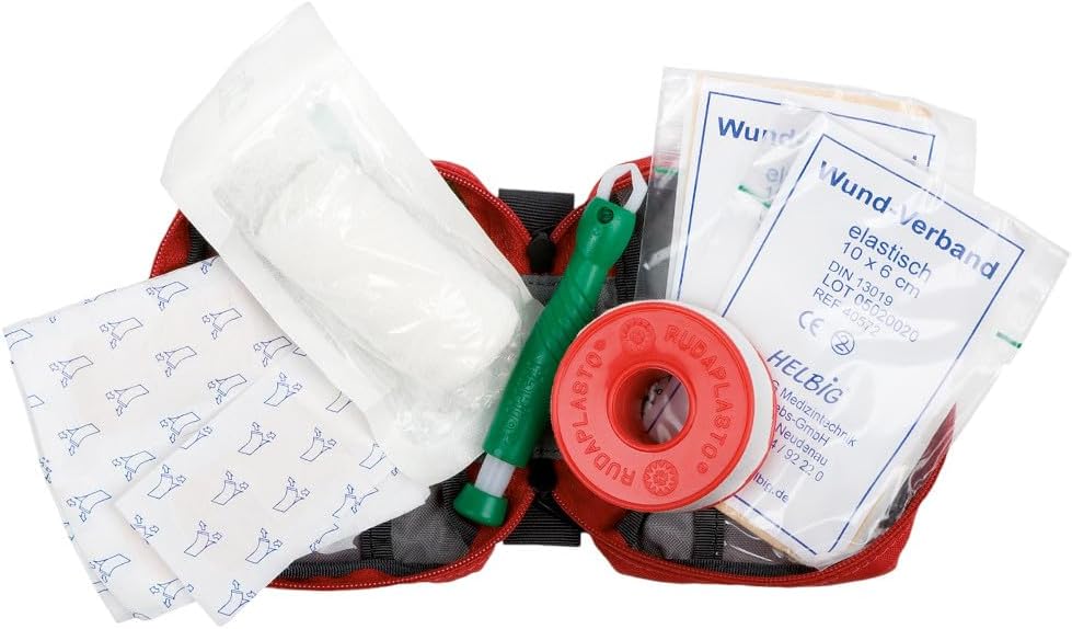 Tatonka First Aid Mini-Erste-Hilfe-Set mit Inhalt (inkl. Zeckenpinzette) für Outdoor, Wandern, Radfahren usw. Maße: 10 x 7 x 4 cm – Bild 5