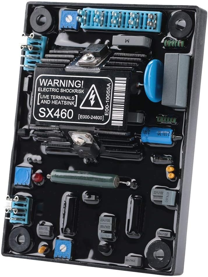 Spannungsregler, automatischer Spannungsregler für Generator, SX460-Eingang 190–264 VAC, automatischer Motorspannungsregler, AVR-Generator-Zubehör – Bild 2