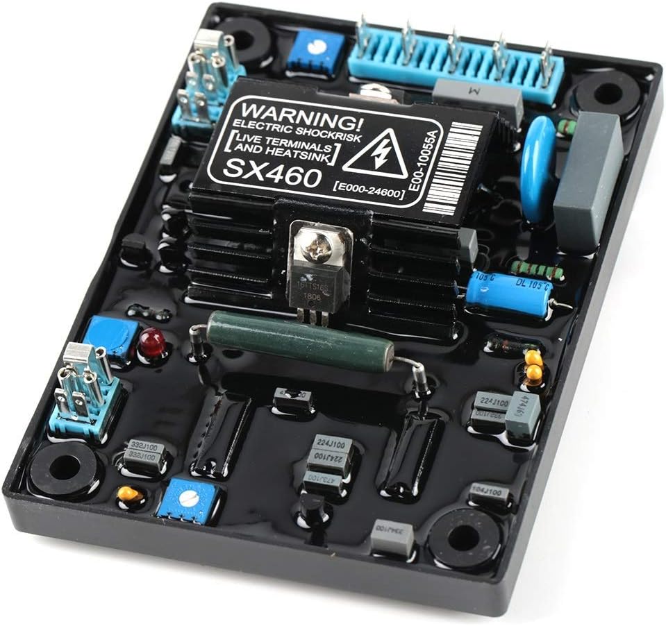 Spannungsregler, automatischer Spannungsregler für Generator, SX460-Eingang 190–264 VAC, automatischer Motorspannungsregler, AVR-Generator-Zubehör – Bild 4