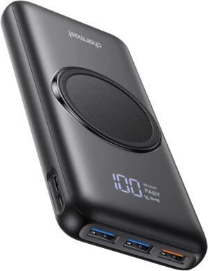 Charmast Power Bank, kabellose Powe...