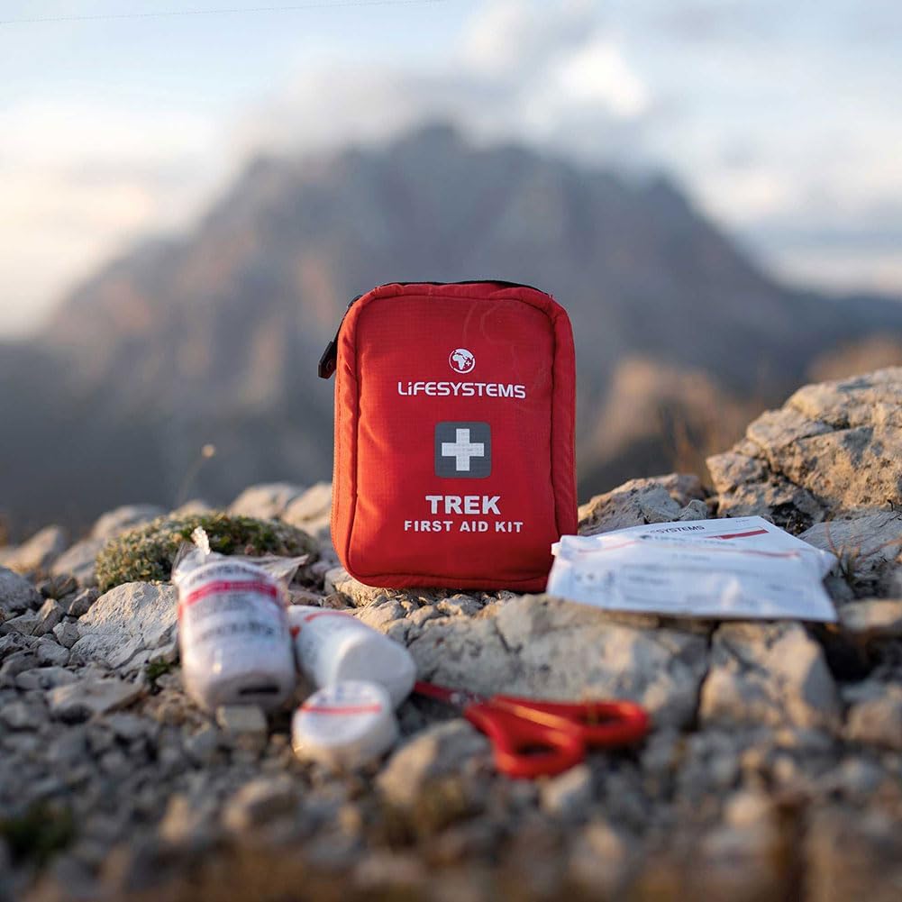 Lifesystems Trek Erste-Hilfe-Set – Rot – Bild 7