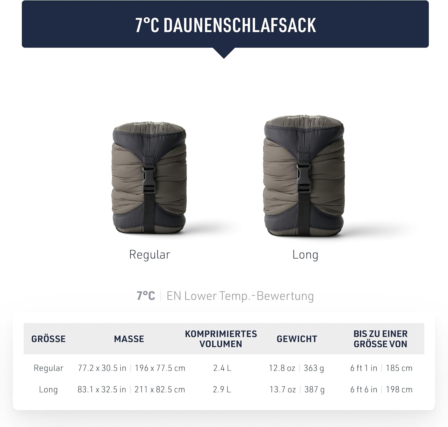 Sea to Summit Spark Daunenschlafsack – Bild 3