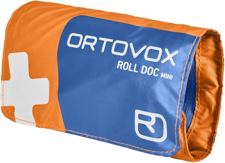 Ortovox Roll Doc Mini Erste-Hilfe-Set, Shocking Orange, 15 x 8 x 3 cm