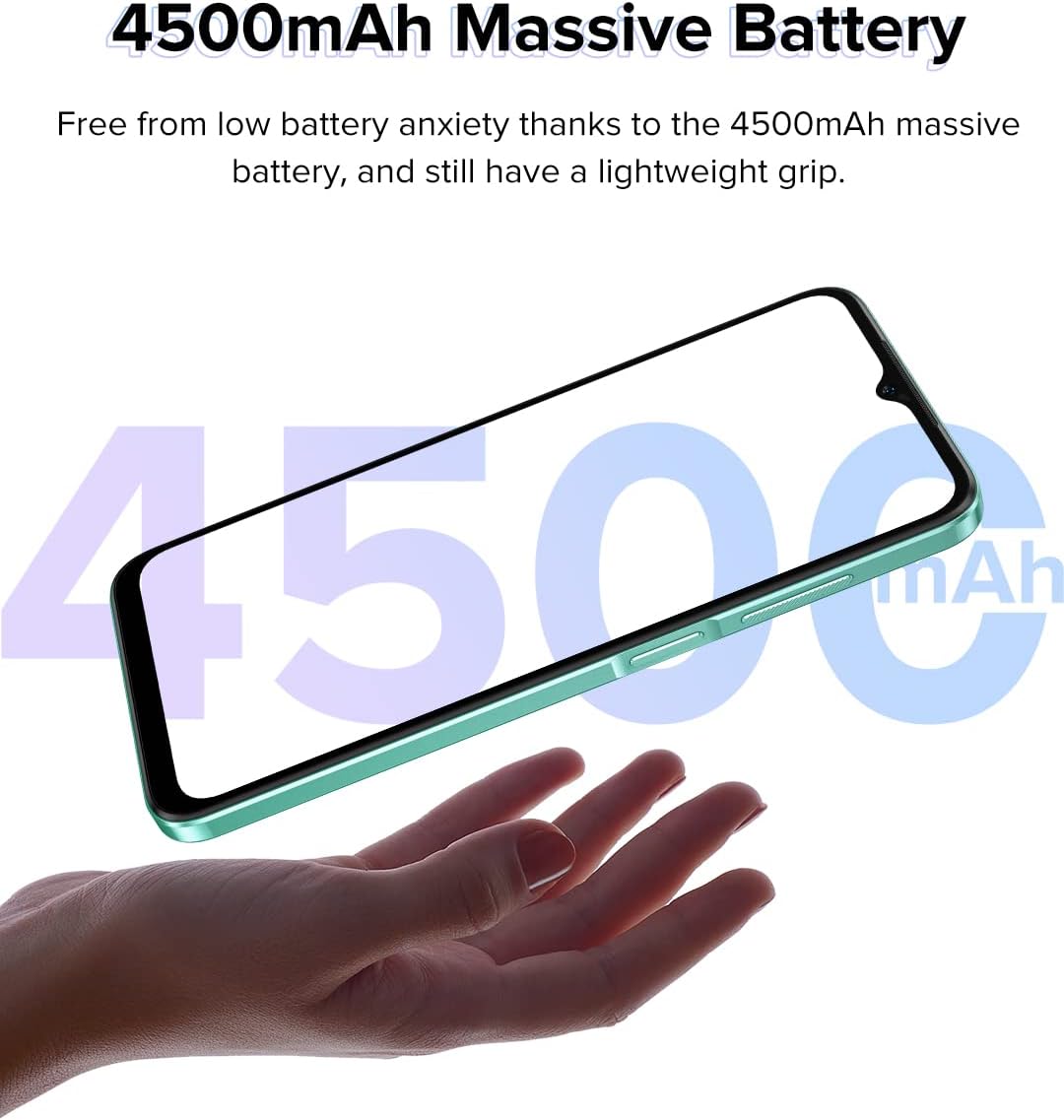 Ulefone Android 12 4G Smartphone ohne Vertrag Note 14 (64 GB), 3 Kartensteckplätze, Quad Core 4 GB + 64 GB, Dual-SIM-Handy, 6,52 Zoll HD+, 8 MP + 13 MP Kamera, 4500 mAh Akku, Face Unlock GPS Schwarz – Bild 7
