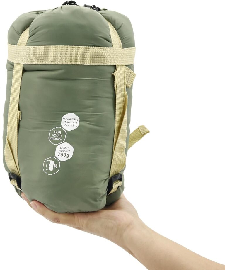 NewDoar Ultraleichter Rucksack-Schlafsack – 10–21 °C, 0,7 kg, wasserdicht und maschinenwaschbar, 2-Wege-Reißverschluss für Teenager, Paare, Frauen, Männer, kompakt für Wandern/Camping (M/L)