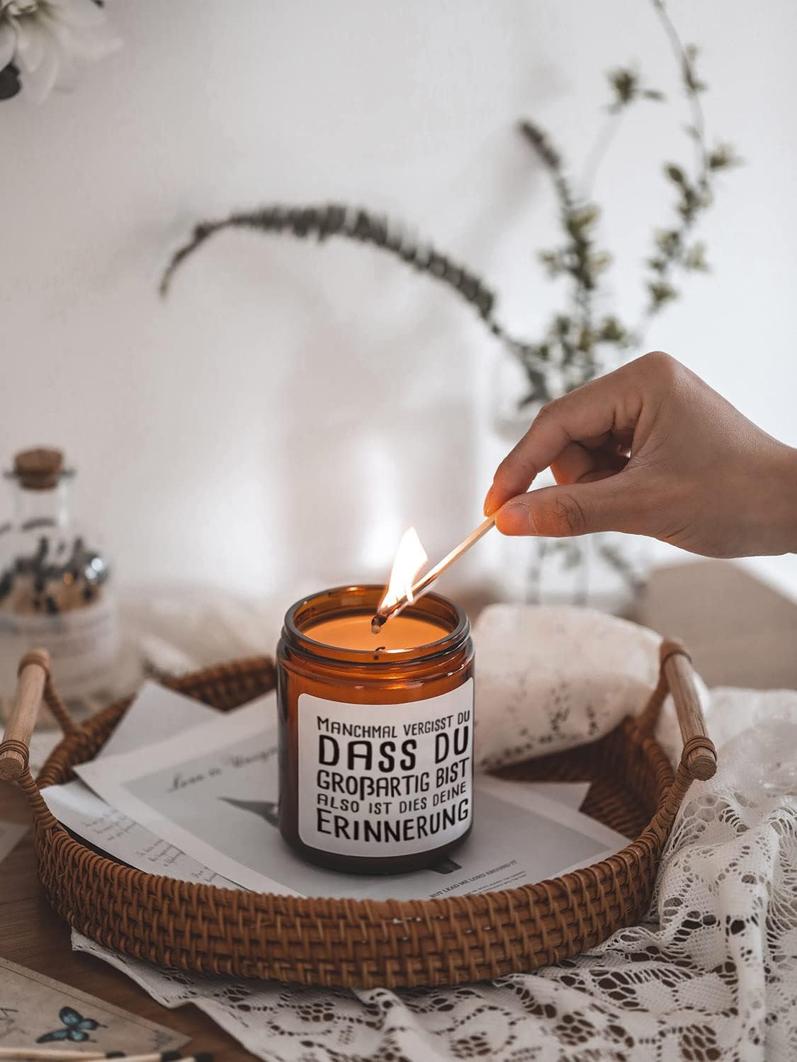 Inspirierende Geschenke für Frauen, Sojakerze mit Wertschätzungsduft, lustiges Geburtstagsgeschenk für beste Freunde, Ehefrau, Mutter, Freundin, Mitarbeiterin, Chef – Bild 4