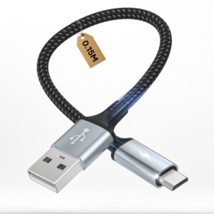 Micro-USB-Kabel, USB A auf Micro-US...