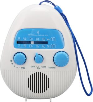Tragbares Duschradio, batteriebetri...