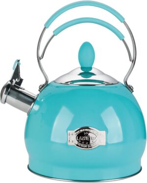 2,6-Liter-Pfeifkessel aus Edelstahl...