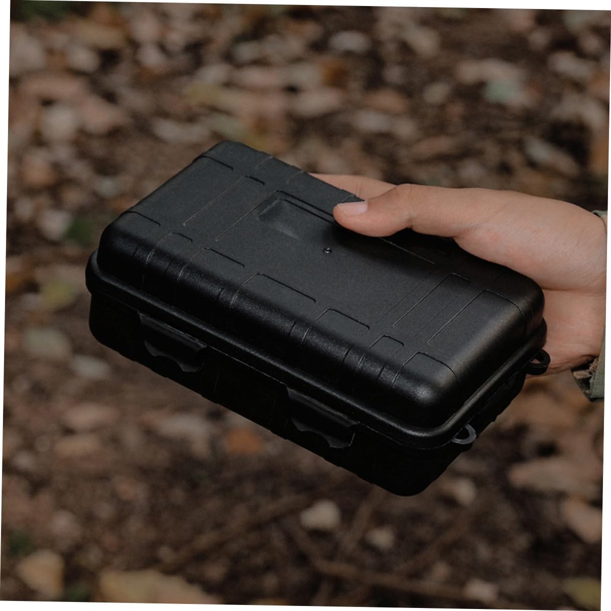 GARVALON 2 Stück stoßfeste wasserdichte Survival-Aufbewahrungsbox, abschließbarer Outdoor-Organizer aus robustem PP, stoßfest und praktisch für Camping und Notfälle – Bild 9