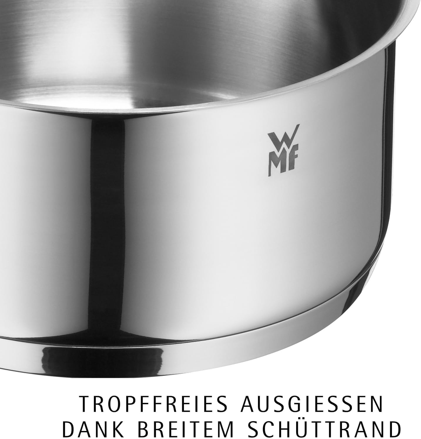 WMF Provence Plus 5-teiliges Kochgeschirr-Set mit Glasdeckel, Kochtöpfen und Stielkasserolle aus poliertem Cromargan-Edelstahl – Bild 5