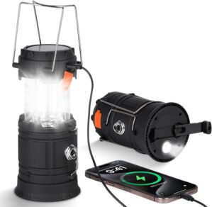 HOTUT LED-Solar-Campinglampe, 3200 ...