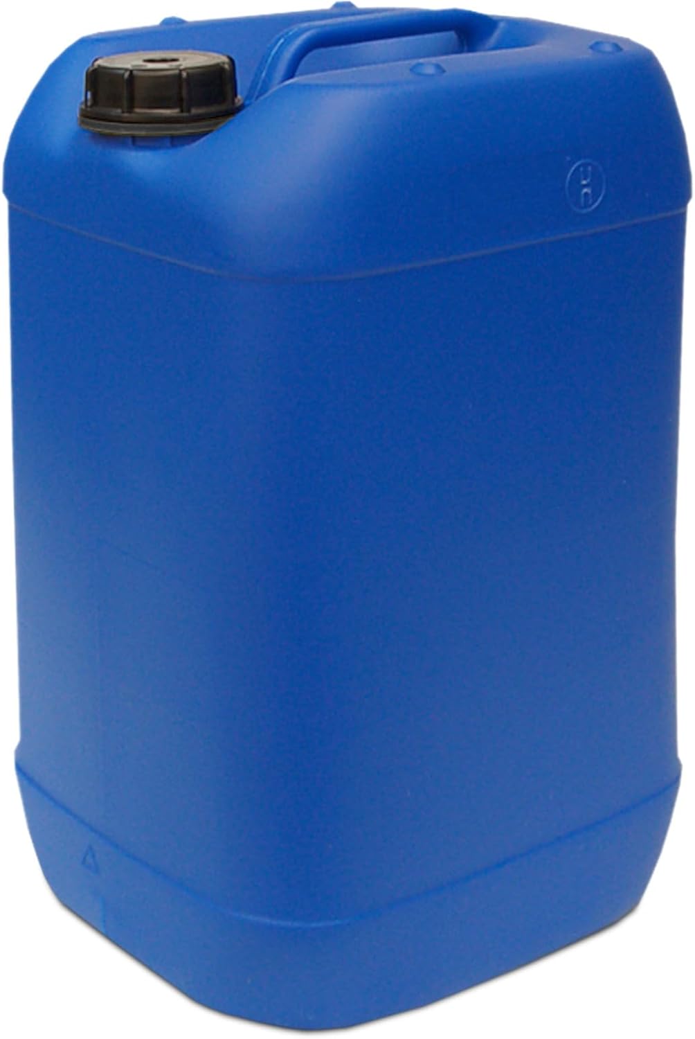 plasteo 25 Liter Trinkwasserkanister mit 1 Hahn und Schraubdeckel (DIN 61), blau – Bild 3