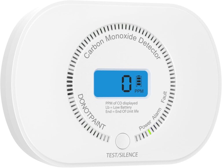 CPVAN Kohlenmonoxidmelder, vernetzter CO-Detektor mit digitalem LCD-Display, Modell: FSI-3003, EN 50291 zertifiziert, Verbindung mit CPVAN CP-SD01(FSI-3001), FSI-3002, FSI-3003