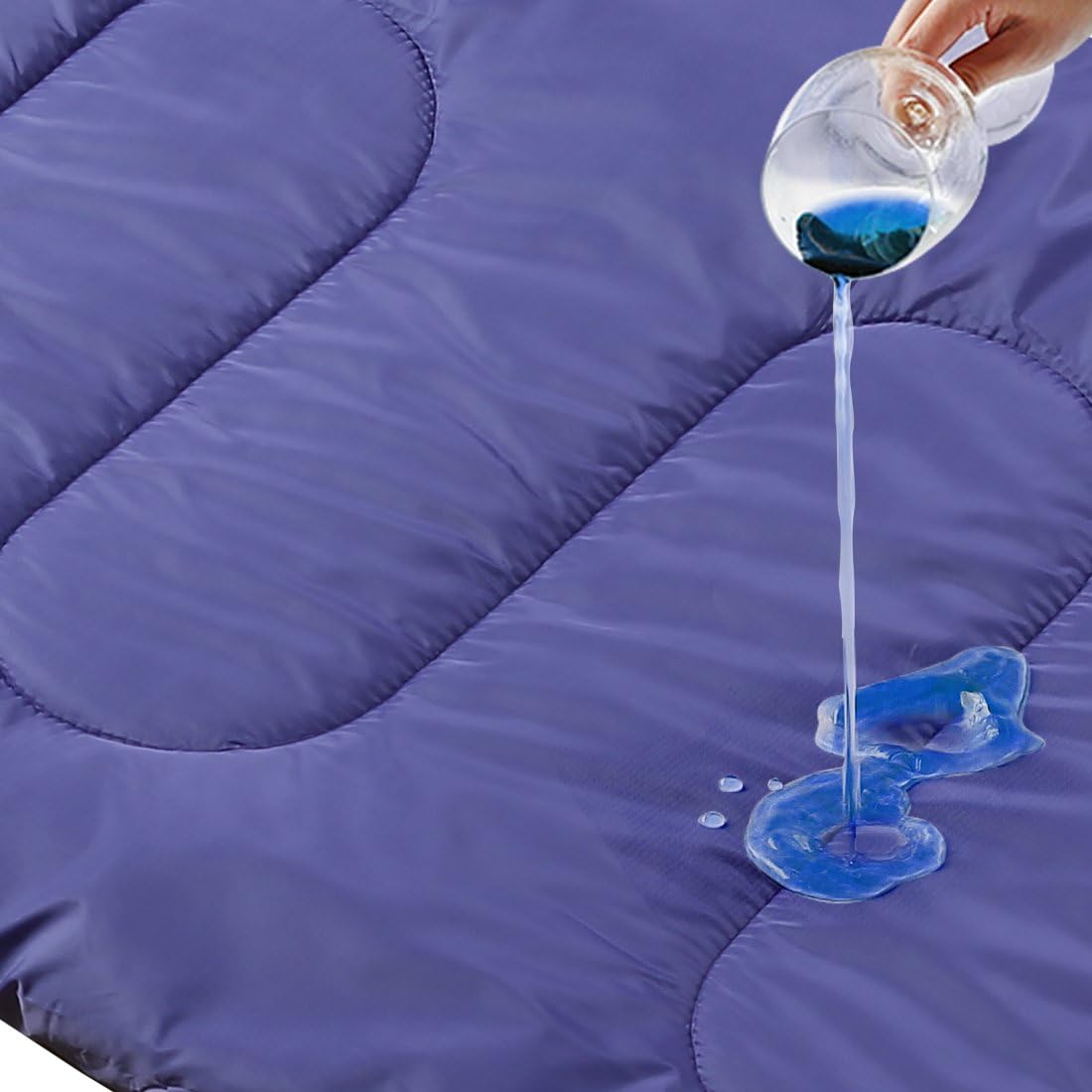 SOULOUT 3–4-Jahreszeiten-Schlafsack, wasserdicht und leicht, für Camping, Reisen und Outdoor-Aktivitäten, ideal für Erwachsene und Kinder – 220 x 83 cm – Bild 3