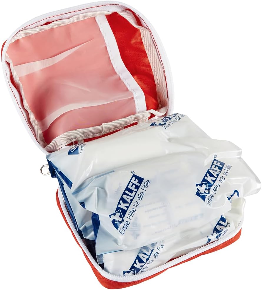 VAUDE Erste-Hilfe-Set S, Grundausstattung mit kleinem Packmaß, Lava, Einheitsgröße – Bild 2