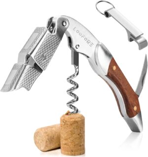 Kellnermesser aus Holz, All-in-One-...