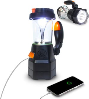 4-in-1-LED-Laterne, wiederaufladbar...