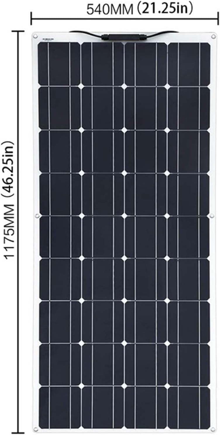 800-W-Solarpanel-Kit-System, 2er-Pack 400-W-18-V-flexibles monokristallines Solarpanel zum Laden der Batterie von Wohnmobilen, Booten, Zelten, Autoanhängern – Bild 6