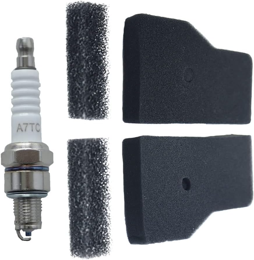 2er-Pack Luftfilter-Set für Honda EU22i EU20i EU2200i EU2000i EB2000i Serie Stromgenerator, ADEFOL Luftfilter mit Zündkerzen-Zubehörset ersetzt 17211-Z07-000 und 17218-Z07-000 – Bild 3