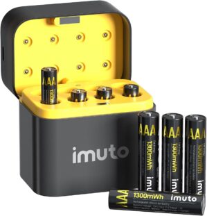 imuto wiederaufladbare Lithium-Batt...