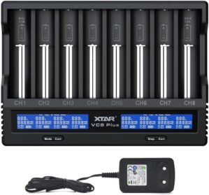 XTAR VC8 Plus Prozessor-Ladegerät ...
