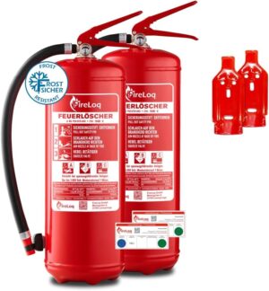 6 kg Pulver-Feuerlöscher für die ...