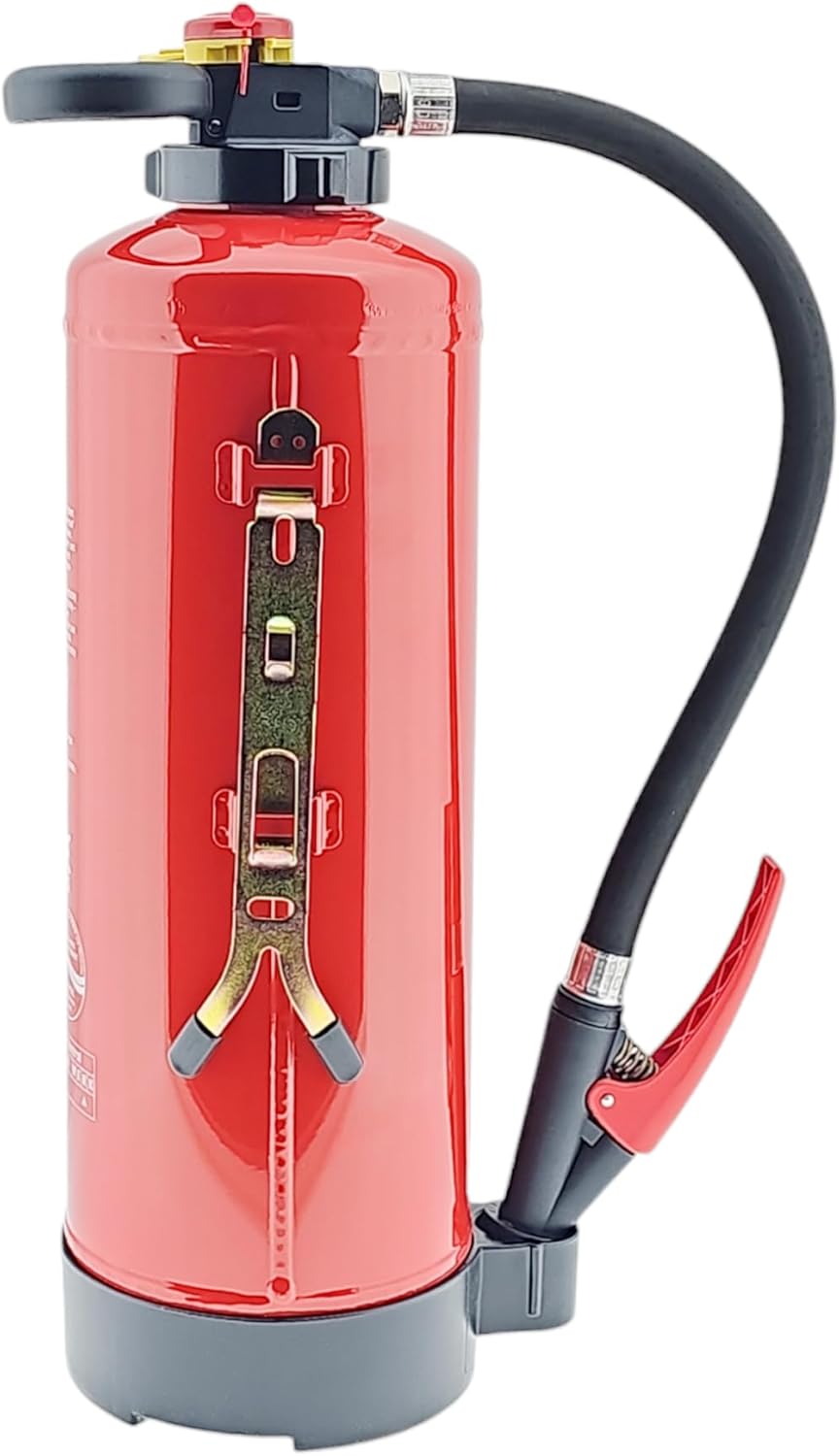 Gloria P6PRO – 6 kg Ladepulver-Feuerlöscher (ABC) mit Wandhalterung – inklusive Wartungszertifikat und aktueller Prüfplakette – Bild 5