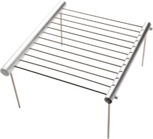 LOSMANN Tragbarer Campinggrill, Hol...