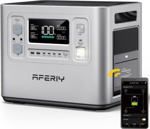 AFERIY 2400 W tragbares Kraftwerk, ...