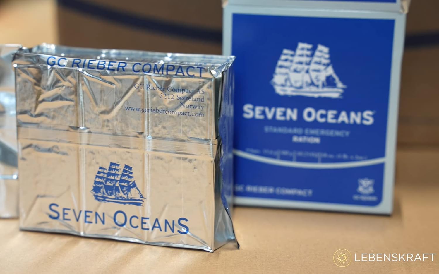 Notfallnahrung, Seven Oceans XXL Notfallnahrung (24 x 500 g), energiereiche Notration mit Vitaminen, extrem haltbare Einheiten, Überlebensnahrung – Bild 4