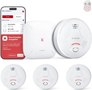 X-Sense Smarter Rauchmelder WLAN mi...
