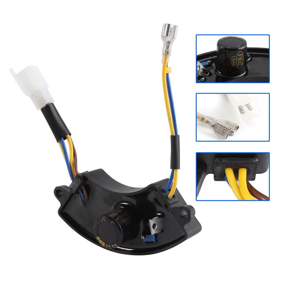 220μF AVR Spannungsregler Bogenförmiger automatischer Spannungsregler 250V für Benzingenerator 2KW-3KW 168F – Bild 4