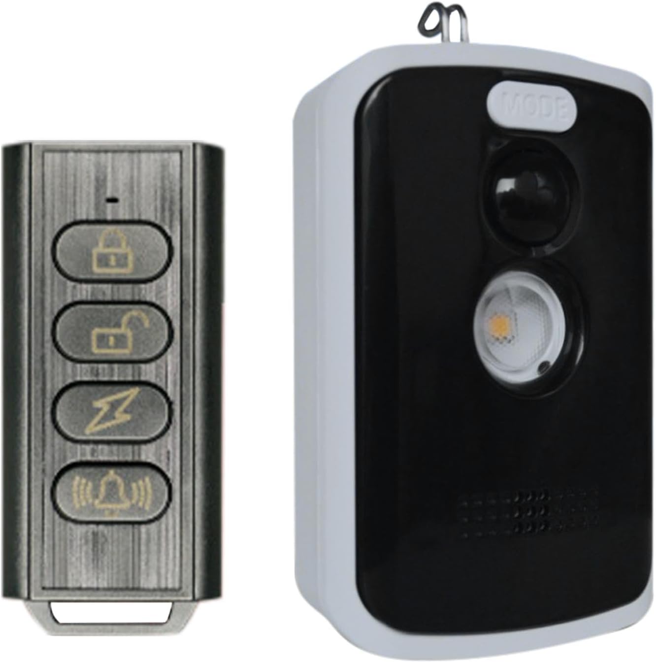 Sicherer Perimeteralarm, Bewegungsalarm, bewegungsaktivierter Alarm, Camping-Perimeteralarm, kabellos, bewegungsaktivierter Alarm, vielseitiges Sicherheitsgerät, Camping-Sicherheitstools für – Bild 8