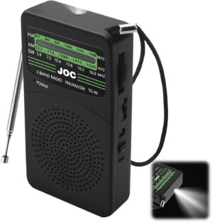 AM-FM-Radio, batteriebetrieben, Min...