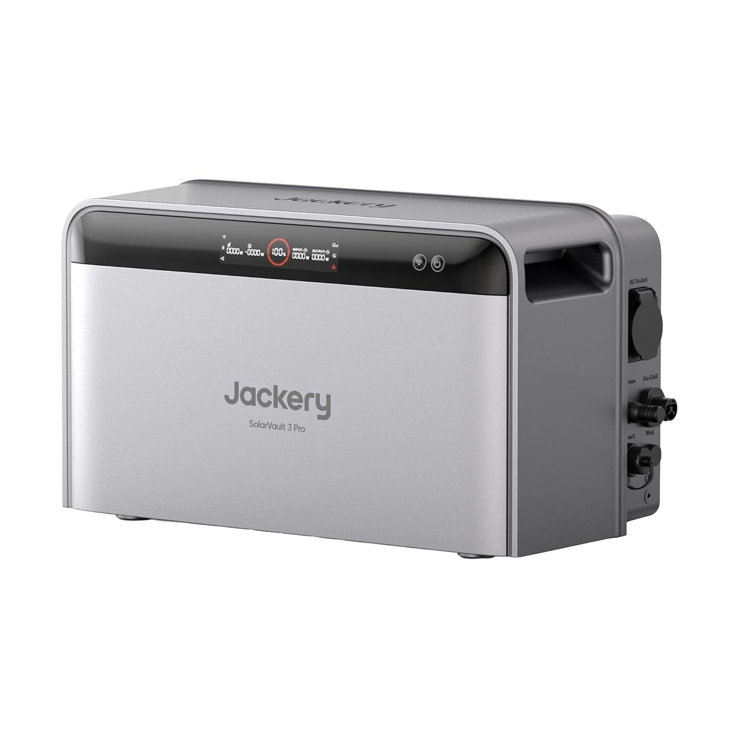 Jackery SolarVault 3 Pro Balkonkraftwerk mit Speicher, 1200 W Leistung, 4000 W PV-Eingang, 4 MPPT, erweiterbarer Solarspeicher 2,52 – 15,12 kWh, Plug & Play