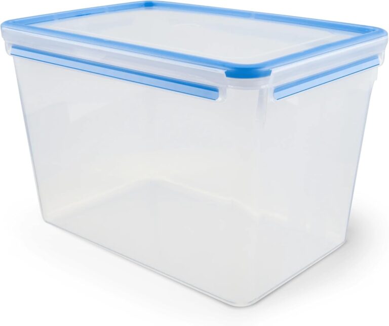 Emsa 508549 Clip & Close Frischhaltedose | 10,8 l | Rechteckiges Maxi-Format | Clipbox | -40 bis +100 Grad | 100 % dicht