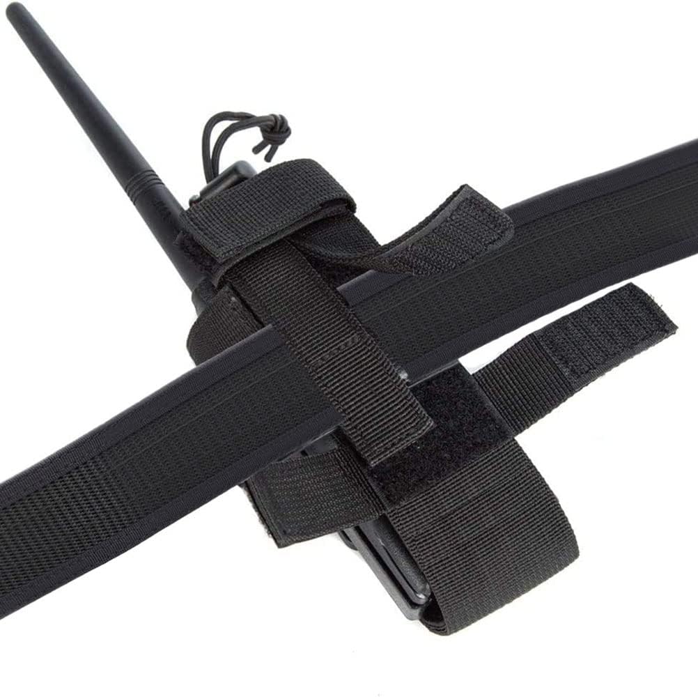 Taktischer Radio-Holster-Halter, MOLLE-Radio-Tasche für Weste, universell verstellbare Walkie-Talkie-Tasche, Militär-Radio-Halter für Dienstgürtel, Polizei-Radio-Tasche für GPS-Zwei-Wege – Bild 8