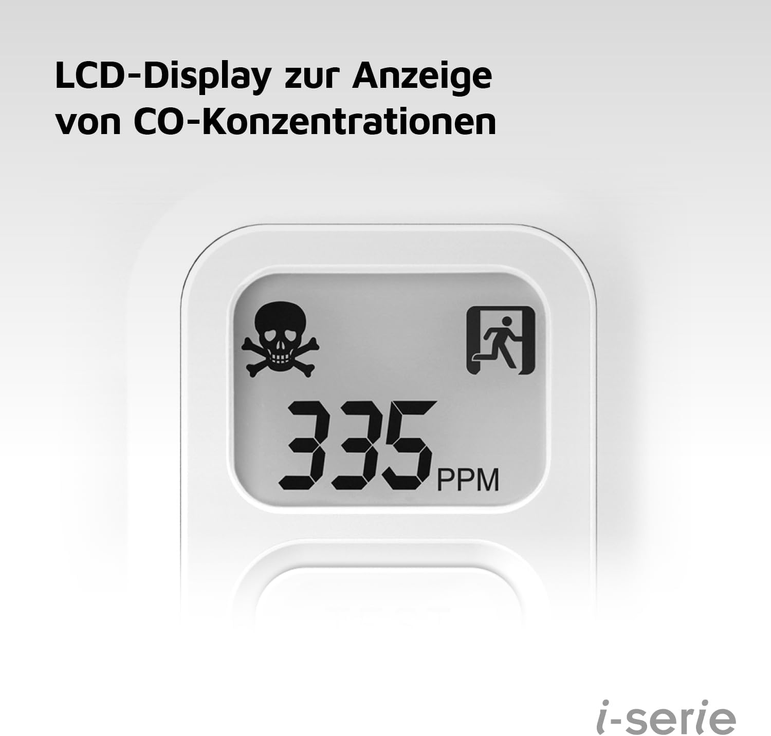 Ei Electronics Professioneller Kohlenmonoxidmelder Ei208iDW, CO-Melder der i-Serie mit AudioLINK-Funktion zum sofortigen Auslesen der Daten, LCD-Display und Batterie für 10 Jahre, optional kabellos vernetzbar, Weiß – Bild 5