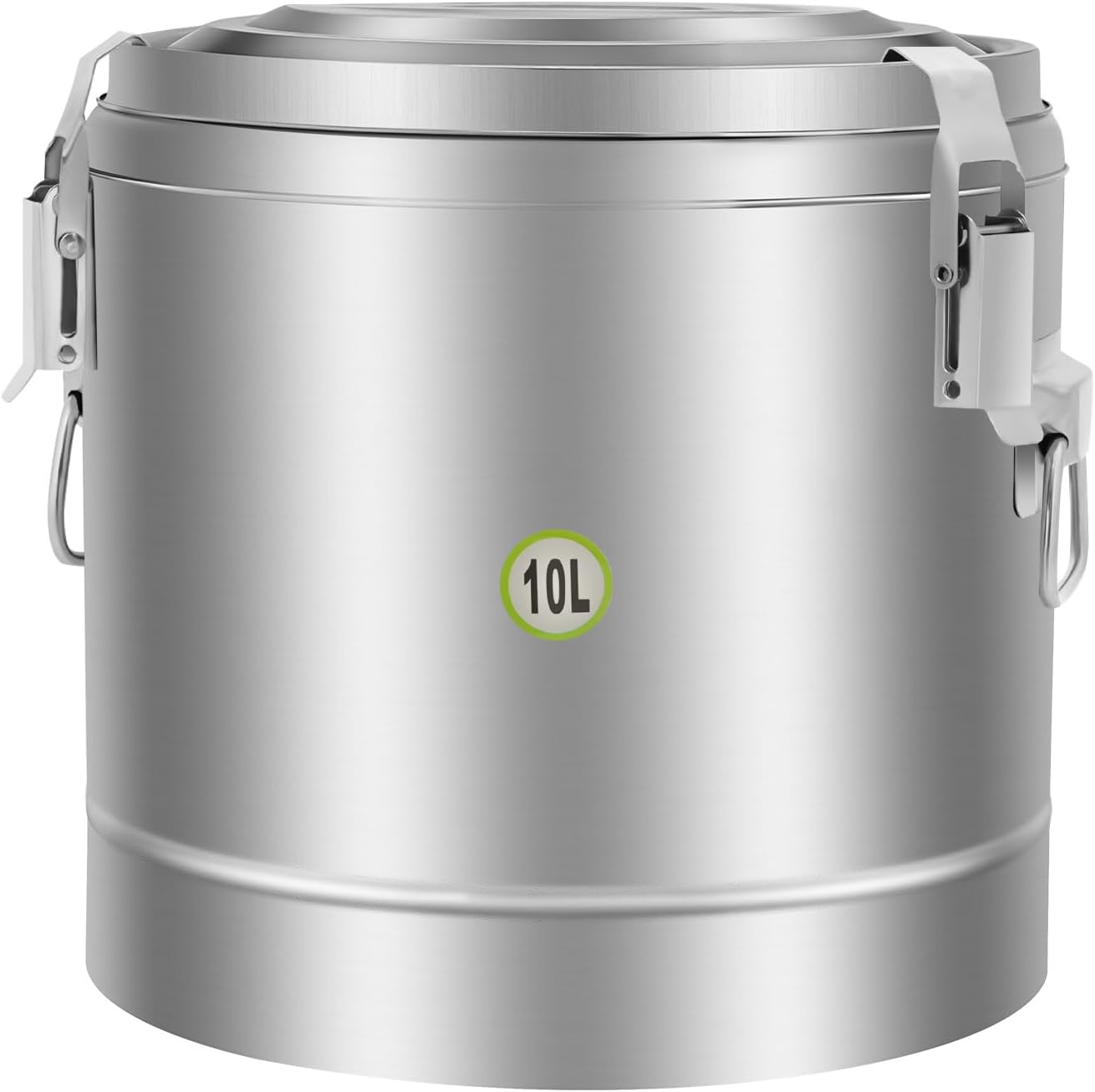 10L Thermo-Speisebehälter, Thermo-Speisebehälter aus Edelstahl, Thermobehälter für Lebensmittel, Thermobox für Lebensmittel, Warmhaltebehälter mit Deckel, Gastrobehälter für Nudeln, Suppe