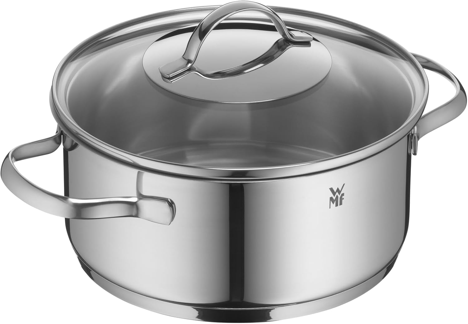 WMF Provence Plus 5-teiliges Kochgeschirr-Set mit Glasdeckel, Kochtöpfen und Stielkasserolle aus poliertem Cromargan-Edelstahl – Bild 4