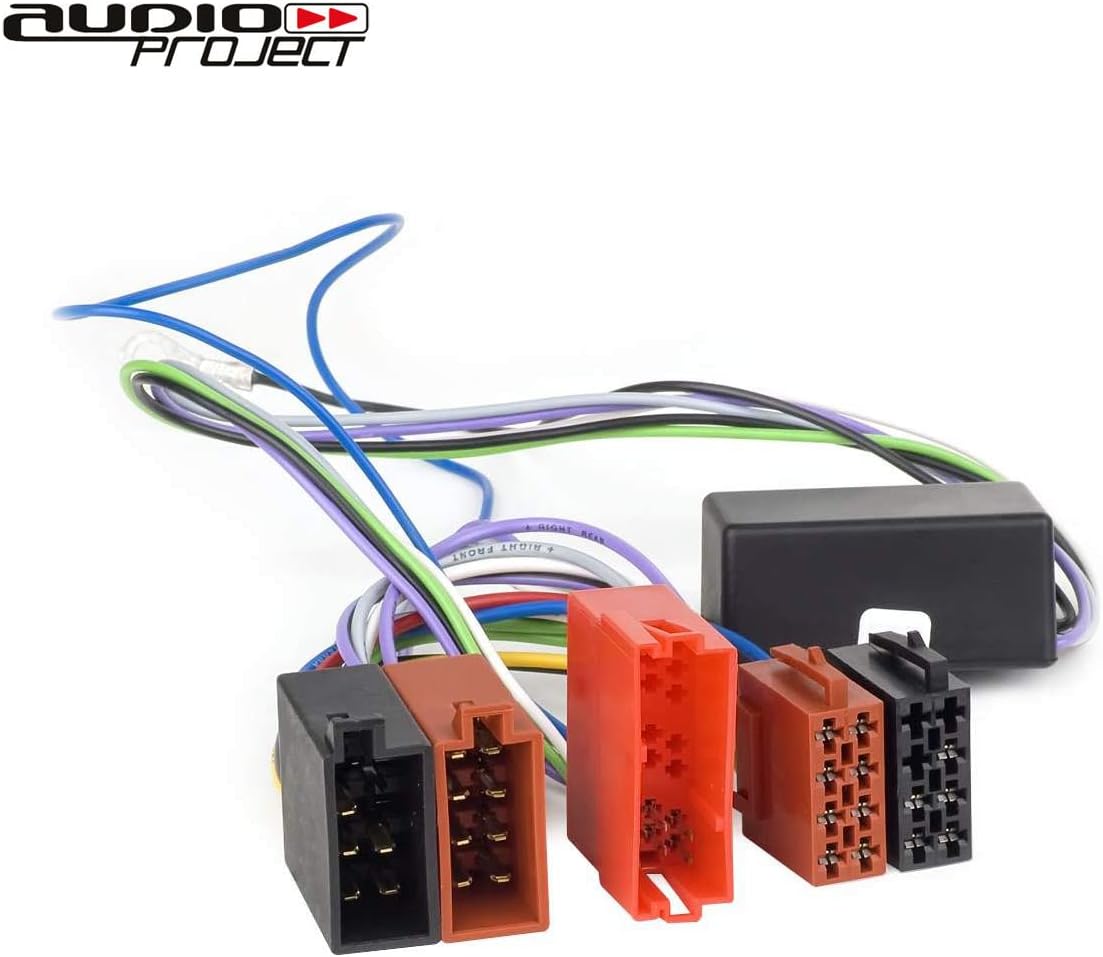 Audioproject A138 Aktivsystem Radio Adapterkabel kompatibel mit Audi A2 A3 A4 B5 A6 A8 TT Porsche VW BOSE DSP 4 x 100 W (400 Watt) – Bild 2