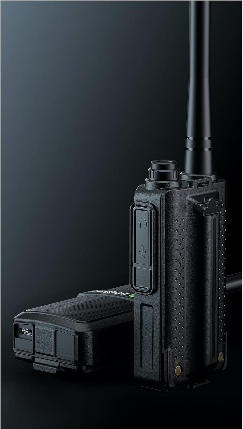 Albrecht Tectalk Worker 3 2-teiliges Kofferset, 29825, PMR446-Funkgeräte, robuste Walkie-Talkies für Baustelle, Sicherheit, Betrieb, Outdoor, inklusive Zubehör – Bild 7