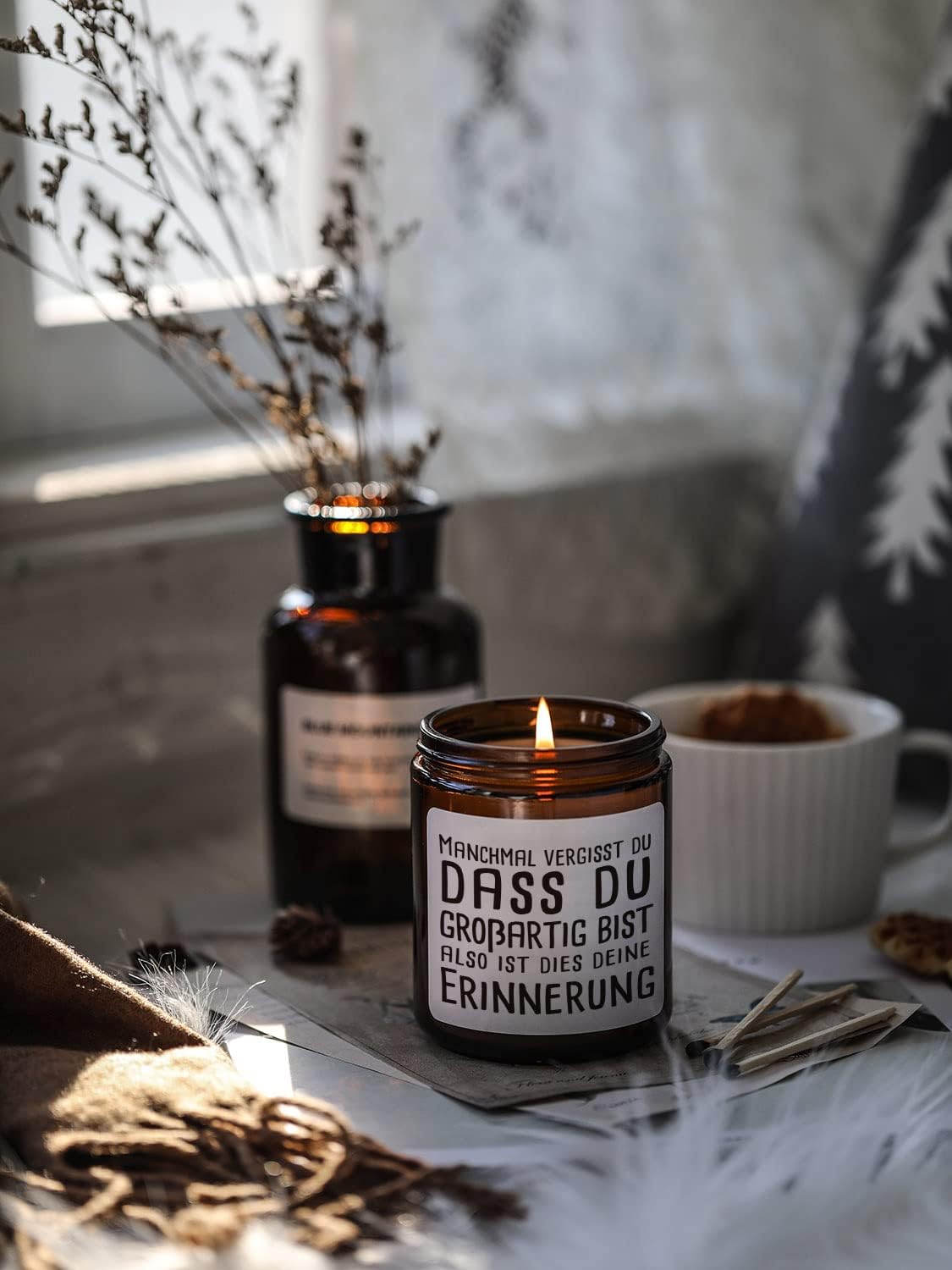 Inspirierende Geschenke für Frauen, Sojakerze mit Wertschätzungsduft, lustiges Geburtstagsgeschenk für beste Freunde, Ehefrau, Mutter, Freundin, Mitarbeiterin, Chef – Bild 2