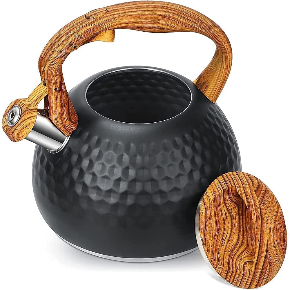 Wasserkocher, Induktionskessel, 3L, Pfeifkessel, Teekessel, Gasherd, Wasserkocher Edelstahl, Pfeifkessel Induktion, für Herd, Gas, Elektro – Bild 7