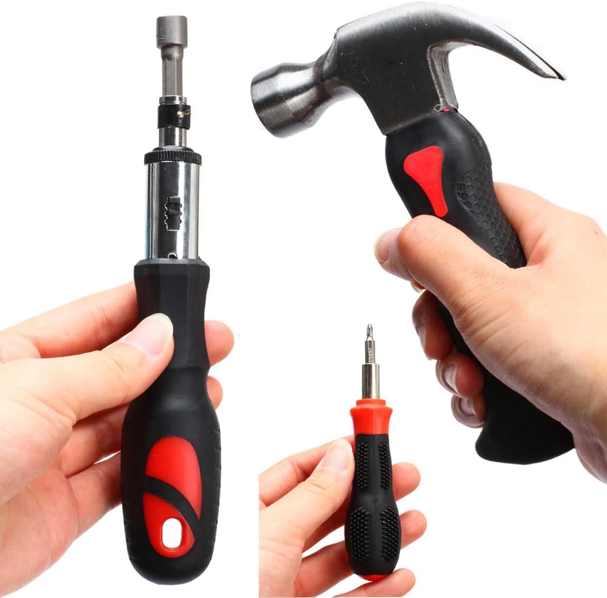 SCHMIDT security tools Werkzeugset – 43-teilig – Werkzeugset – Multifunktionsset – Reparaturwerkzeug – Werkzeugkasten – Schraubendreher-Bits 25 mm – Torx – Sechskantschlüssel – Haushaltswerkzeug – Bild 3
