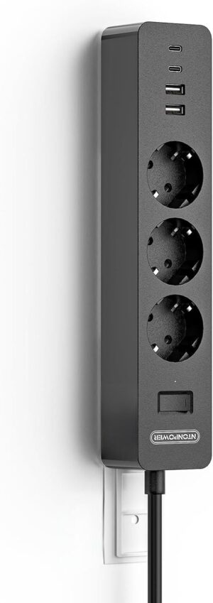 Ntonpower 3m Steckdosenleiste mit U...