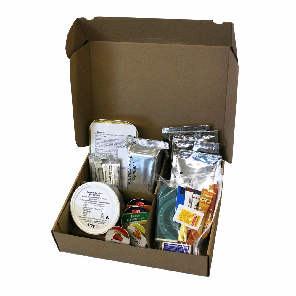 Bundeswehr-EPa Typ II Hunter Pot One Man Pack Tagesration wie Bundeswehr-EPA