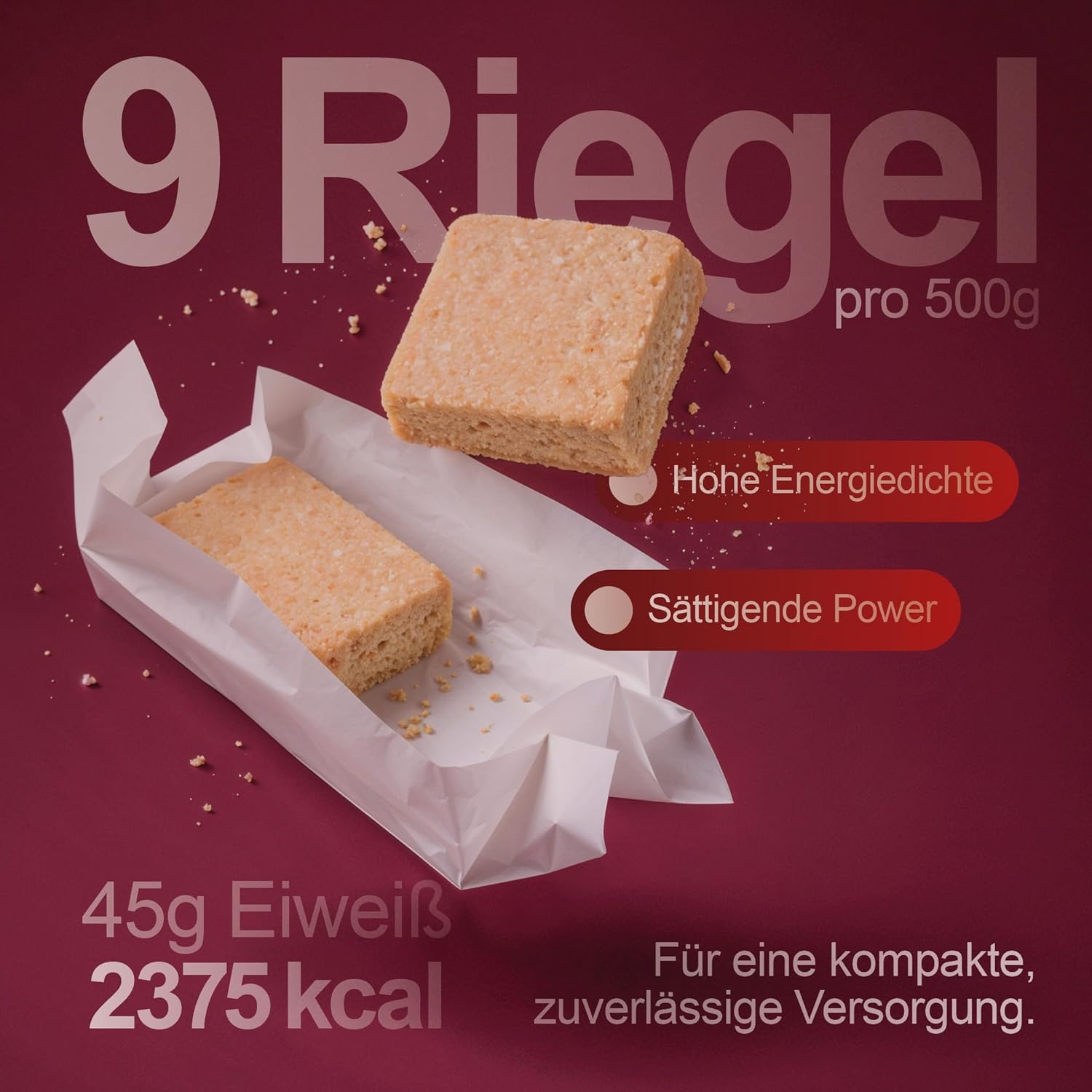 Notfall-Vorratspaket für Lebensmittel: 48 x 500 g (insgesamt 24 kg) – GS-10 & Seven Oceans Mix – Hochkalorische Notfallration für Krisenprävention, Outdoor und Camping – 2 Boxen mit 24 Rationen – Bild 4