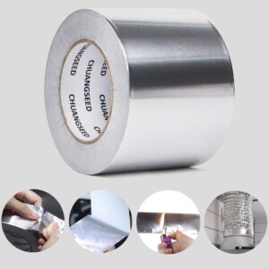 CHUANGSEED 1 Rolle Aluminium-Klebeb...